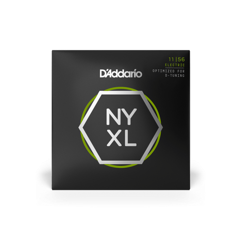 D'Addario Medium Top/Extra Heavy Bottom Electric Guitar Strings 11-56