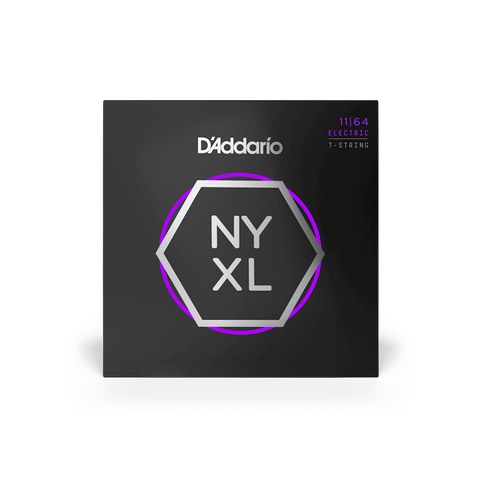 D'Addario NYXL Medium 7-String Electric Guitar Strings 11-64