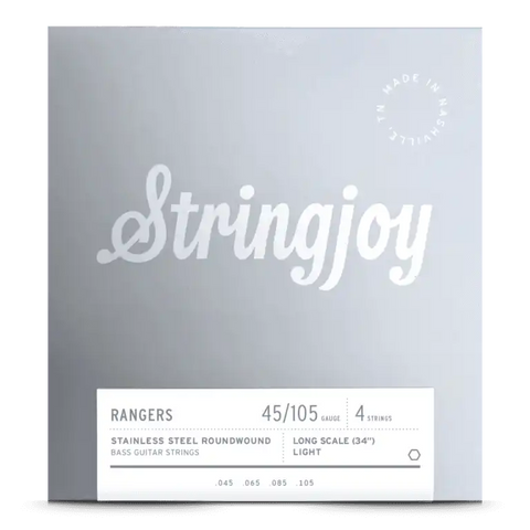 Stringjoy Rangers 45-105 Stainless Steel Electric Bass Strings