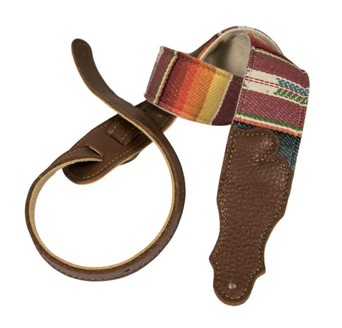 Franklin Strap Saddle Blanket Natural / Caramel End Leather Strap