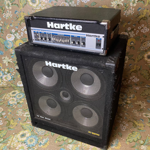 Hartke HA3500 Bass Amp Head w/ Hartke 4.5 XL Series 410 Cabinet