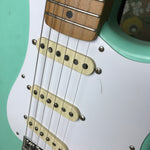 Fender MIM Stratocaster 50's Road Worn Surf Green