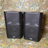 QSC K12 Powered PA System with Stands