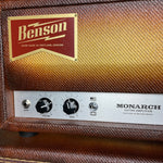 Benson Amps Monarch Head & 1x12 Cab Bourbon Burst w/Oxblood Grill Cloth
