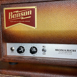 Benson Amps Monarch Head & 1x12 Cab Bourbon Burst w/Oxblood Grill Cloth