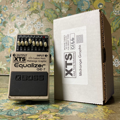 Boss GE-7 XTS Midrange Graphic Modded – Eastside Music Supply
