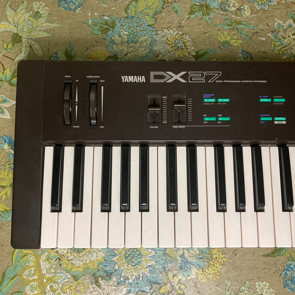 Yamaha DX27 61-Key Digital FM Synthesizer – eastside music supply Yamaha DX27 61-Key Digital FM Synthesizer – eastside music supply