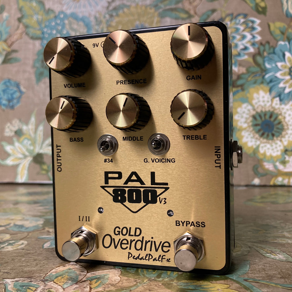 PedalPalFX PAL 800 v3 Gold Overdrive