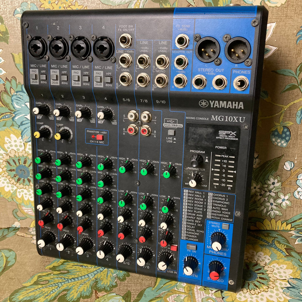 Yamaha MG10XU 20-Channel Mixing Console – Eastside Music Supply