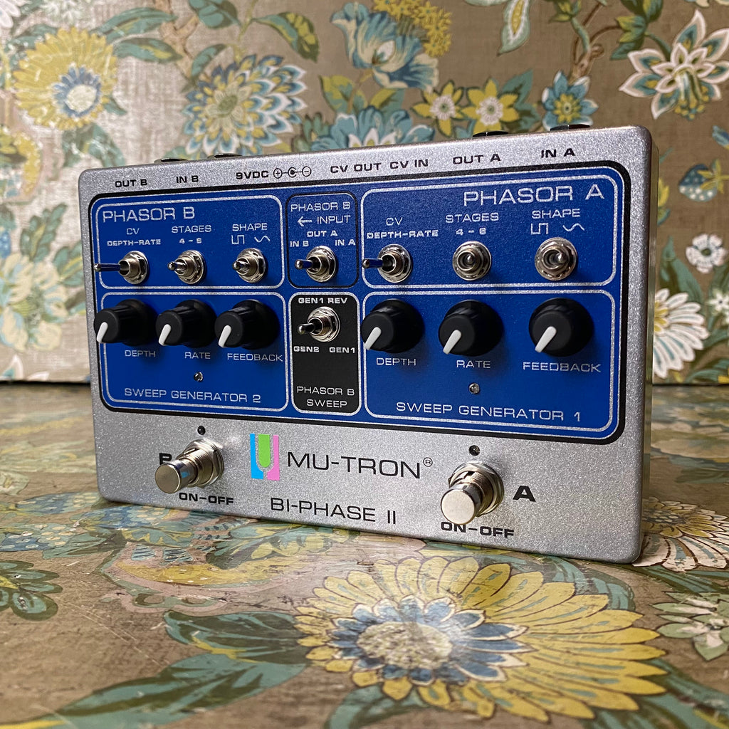 bi phase pedal Mu-Tron Bi-Phase ll – eastside music supply