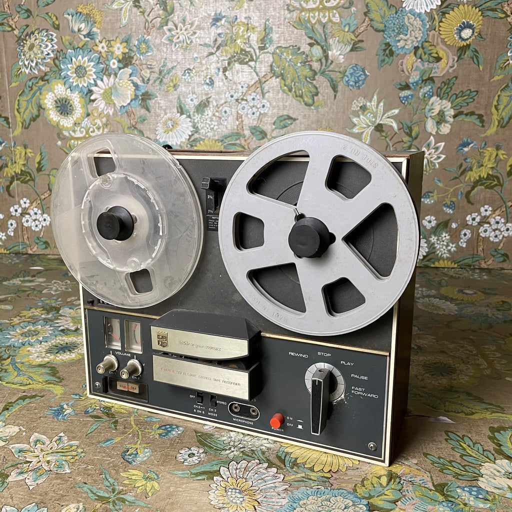Magnavox K08844-Track Stereo Reel To Reel Tape Recorder – eastside
