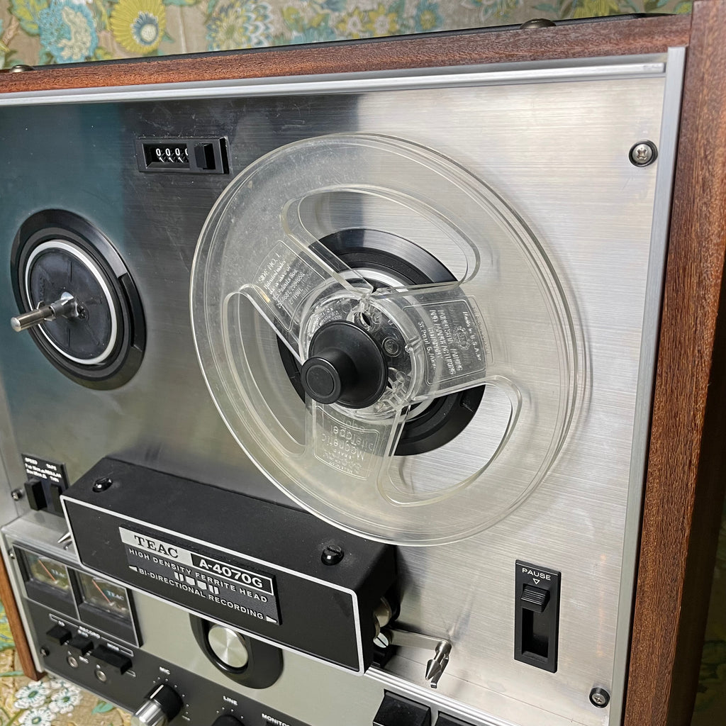 Teac A 4070 Stereo Reel To Reel Tape Recorder.