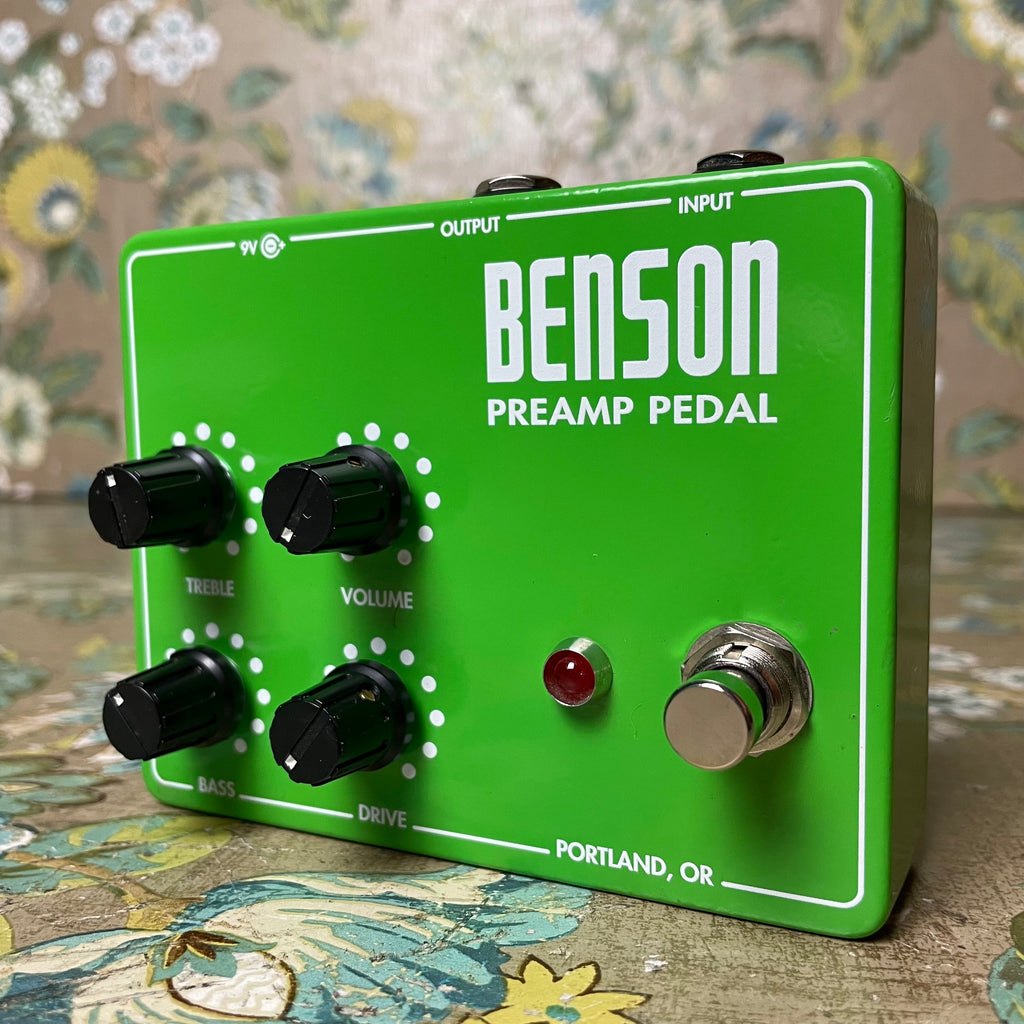 benson preamp pedal Benson Preamp Custom TS Graphics Limited Edition