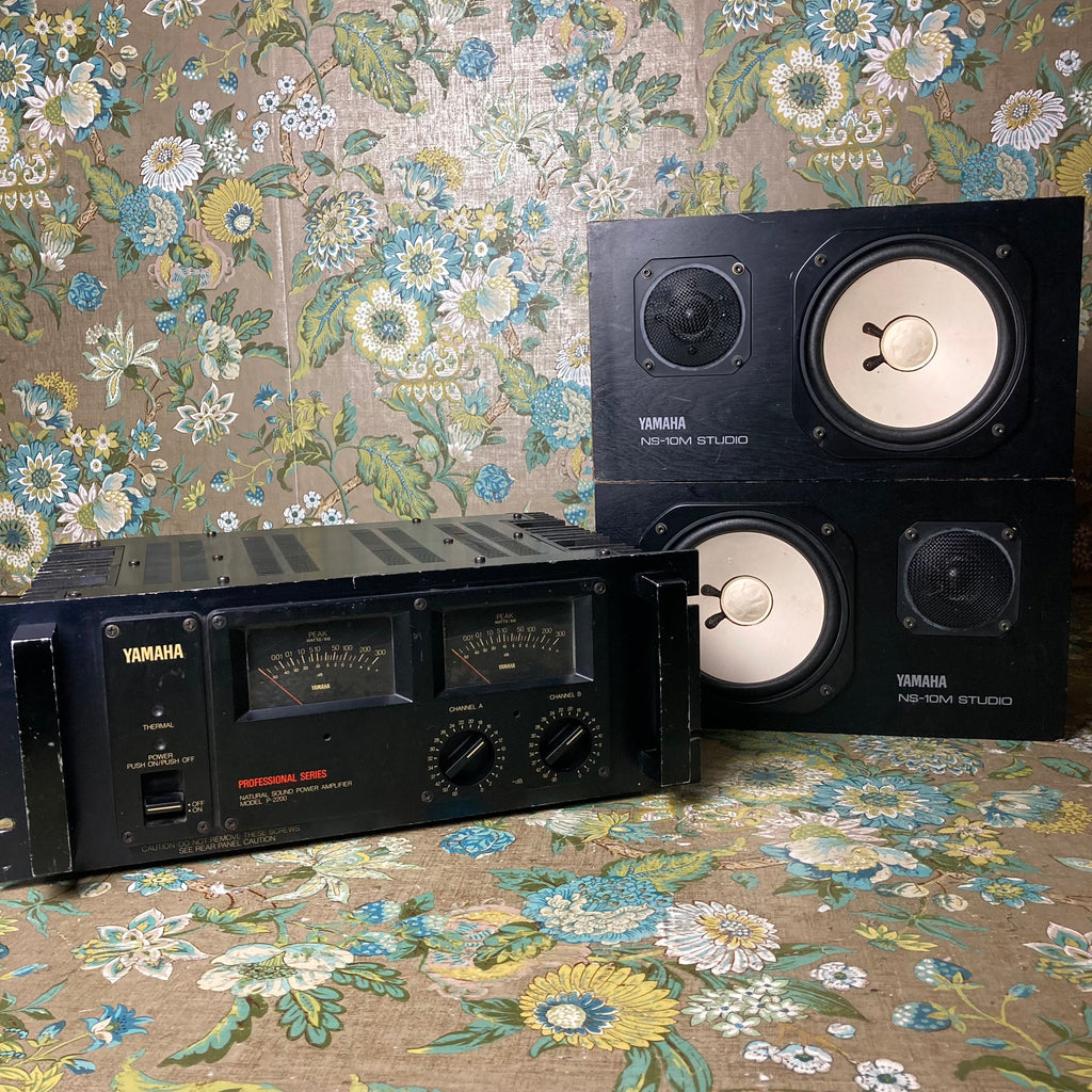 Yamaha NS-10m Studio Monitors & Yamaha P-2200 Amplifier – Eastside