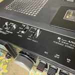 JVC CD-1636 Super ANRS Portable Cassette Deck