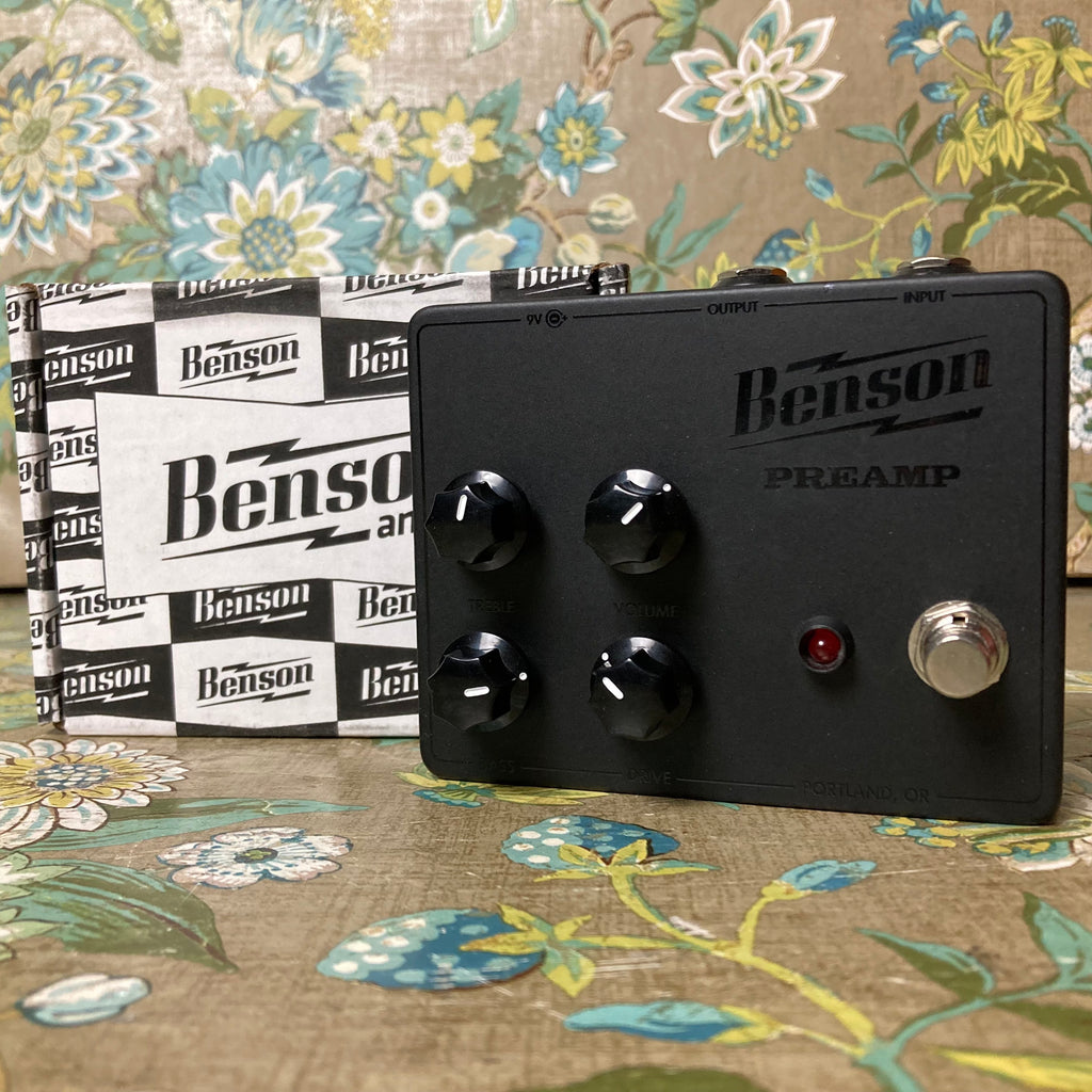 Benson Amps Preamp Limited Edition Blackout – Eastside Music Supply