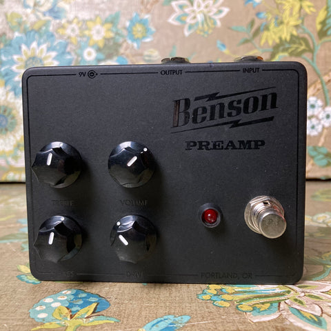 Benson Amps Preamp Limited Edition Blackout – Eastside Music Supply