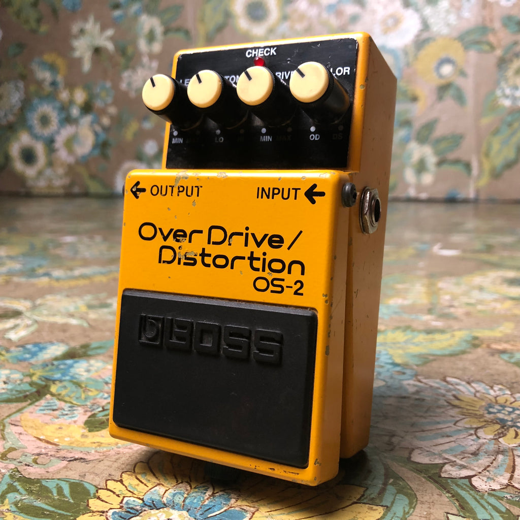 pedal boss overdrive distortion os-2 Boss OS-2 Overdrive/Distortion