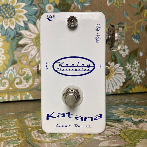 Keeley Katana Clean Boost V1 – eastside music supply