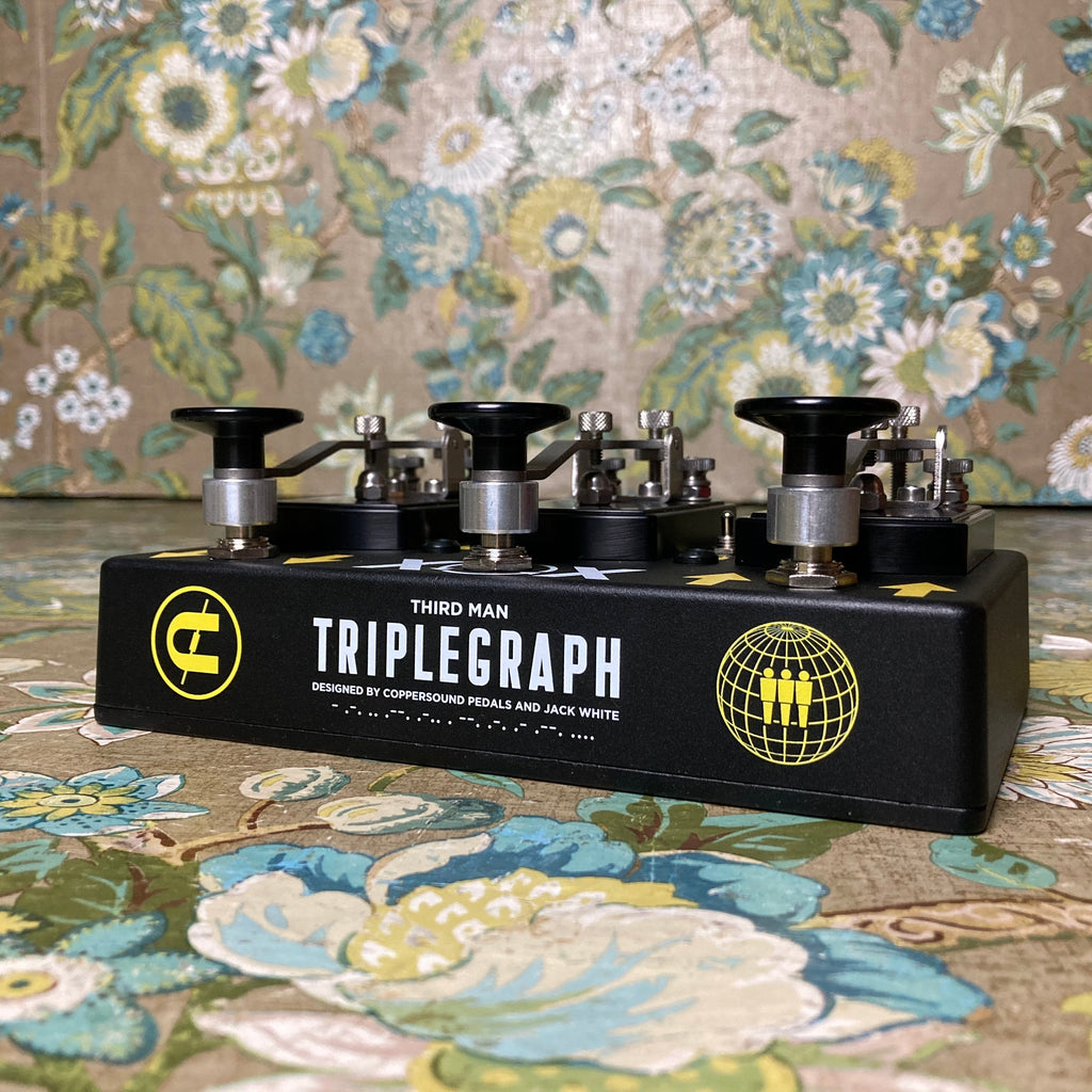 jack white telegraph pedal CopperSound Pedals + Third Man Hardware Triplegraph – eastside music supply