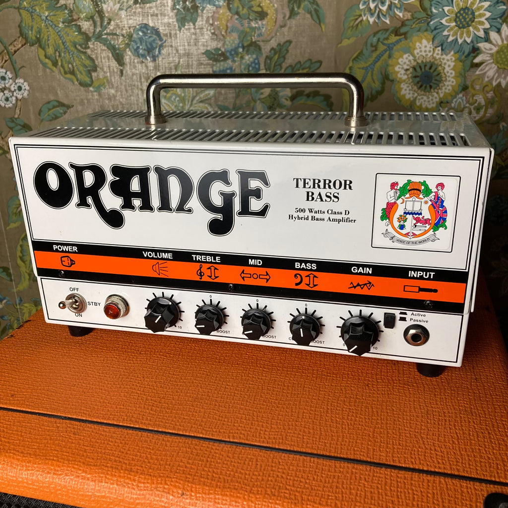 Orange Terror Bass 500w Amp Head w/ Orange SP212 Cab – eastside 