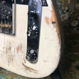 MJT/Fender Telecaster Olympic White Heavy Relic 2021